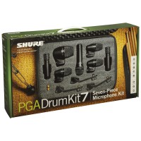 Shure PGADRUMKIT7 Malette 7 Micros Batterie