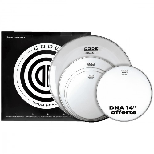 CODE DRUMHEADS SIGNAL SMOOTH FULL PACK ROCK