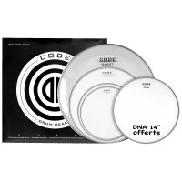 CODE DRUMHEADS DNA CLEAR TOM PACK