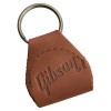 Photo Gibson Premium Leather Pickholder Keychain Brown