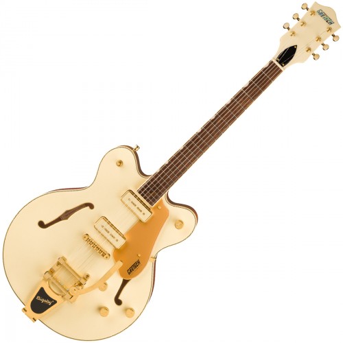 GRETSCH GUITARS ELECTROMATIC PRISTINE CENTER BLOCK DOUBLE-CUT WHITE GOLD