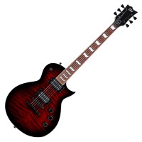 LTD EC-256QM See Thru Black Cherry Sunburst