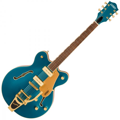GRETSCH GUITARS ELECTROMATIC PRISTINE CENTER BLOCK DOUBLE-CUT PETROL