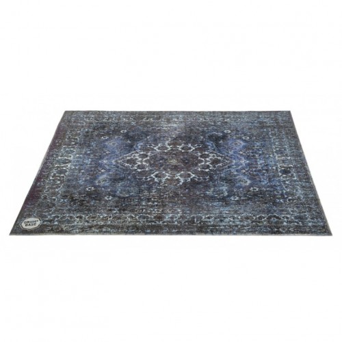 DRUM N BASE VP185 TAPIS VINTAGE PERSIAN 1.85 X 1.60M BLUE