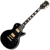 Photo EPIPHONE INSPIRED BY GIBSON CUSTOM LES PAUL CUSTOM EBONY