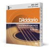 Photo D'Addario EJ15-3D Phosphor Bronze Extra Light 10/47 Pack de 3 Jeux