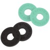 Photo Fender Strap Blocks Black and Surf Green