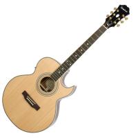 Photo EPIPHONE PR5E FLORENTINE CUTAWAY NATURAL