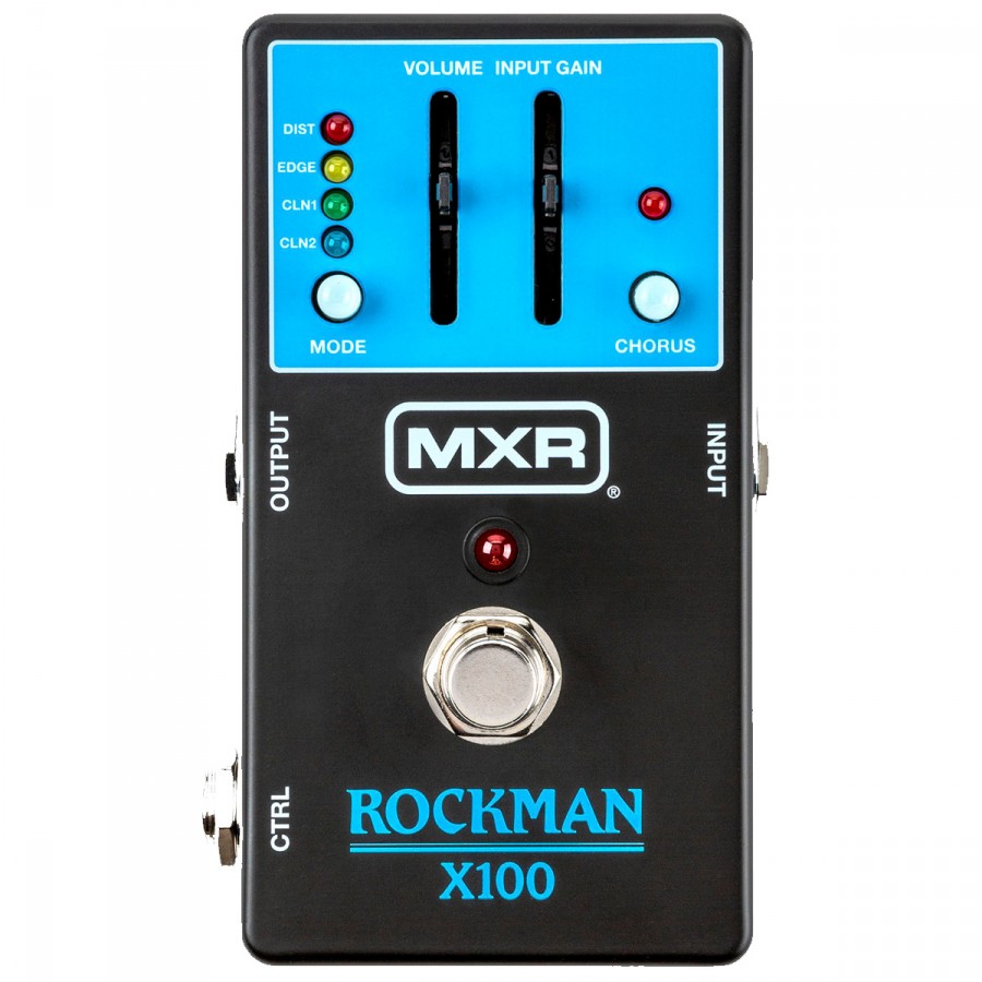 ギター MXR ROCKMAN X100 MXR MX100 Rockman X100 - Pédales d'effet guitare