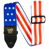 Ernie Ball 5631 Sangle guitare Jacquard Stars and Stripes