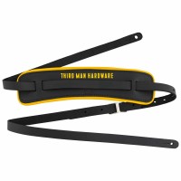 Fender x Third Man Hardware Leather Strap Black/Yellow 