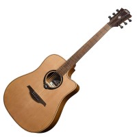 LAG HV10DCE HyVibe 10 Dreadnought Cutaway Electro