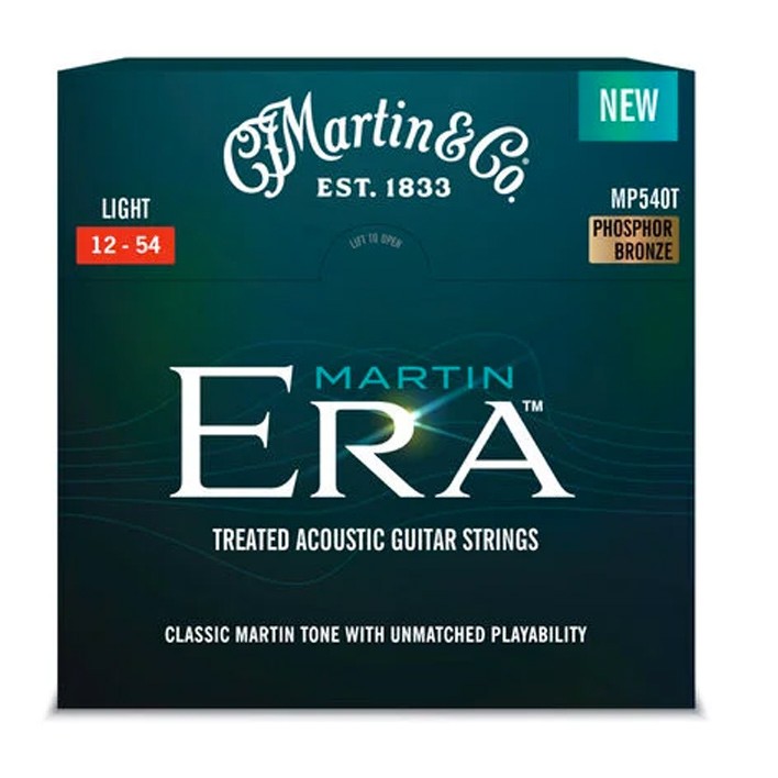 Martin Cordes Guitare Acoustique Bronze Phosphoreux 80/20 Custom Light 11-52 - Lot 2 Pack