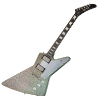 Epiphone Lzzy Hale Explorer Custom Black Diamon Holographic Sparkle