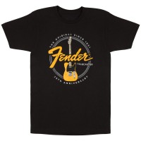 Fender Tee Shirt Telecaster 75th Tele Vintage Black L