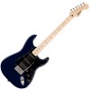 Photo Squier Sonic Stratocaster HSS Midnight Blue MN