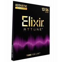 Elixir 21102 Folk Attune Phosphor Bronze M 13-56