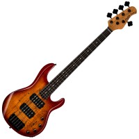 Sterling By Music Man Stingray RAY35 HH Maple Top Blood Orange Burst