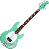 Photo Sterling By Music Man Sub Series Stingray Plus 4 Seafoam Green