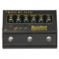 TECH 21 SANSAMP PROGRAMMABLE BASS DRIVER DI