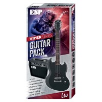 Photo ESP LTD PACK VIPER 10 BLACK SATIN