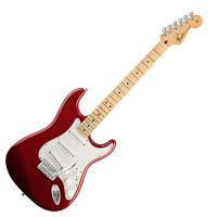 Photo FENDER STANDARD STRATOCASTER CANDY APPLE RED MAPLE