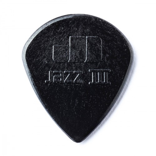 Plettri Neri Professionali Plettri Dunlop Ultex Jazz III 2mm - Set Da 6 Pezzi Nero Per Chitarra Plettri Spessi Precisione