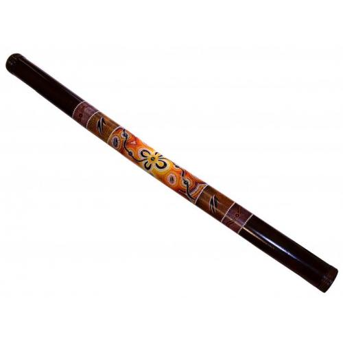 roots didgeridoo bambou peint
